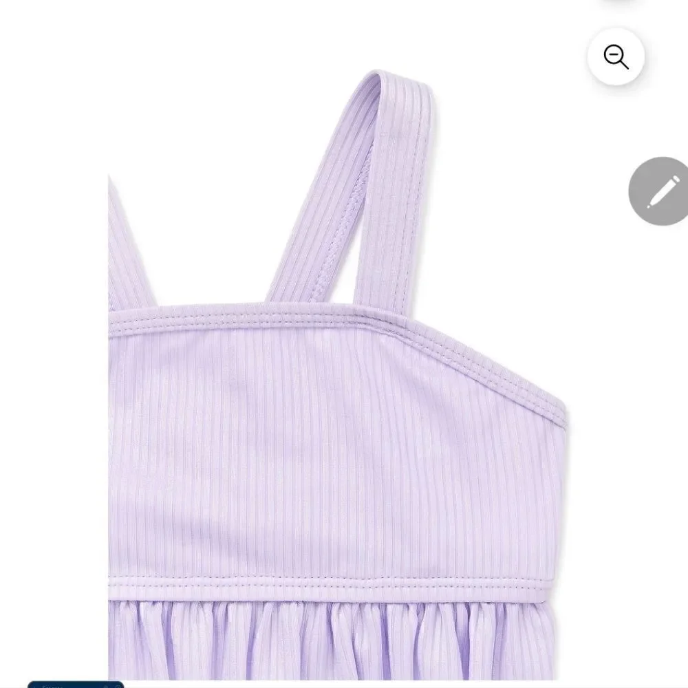 NWT Wonder Nation Baby and Toddler Girl Bikini SwimSet. Size 12M
